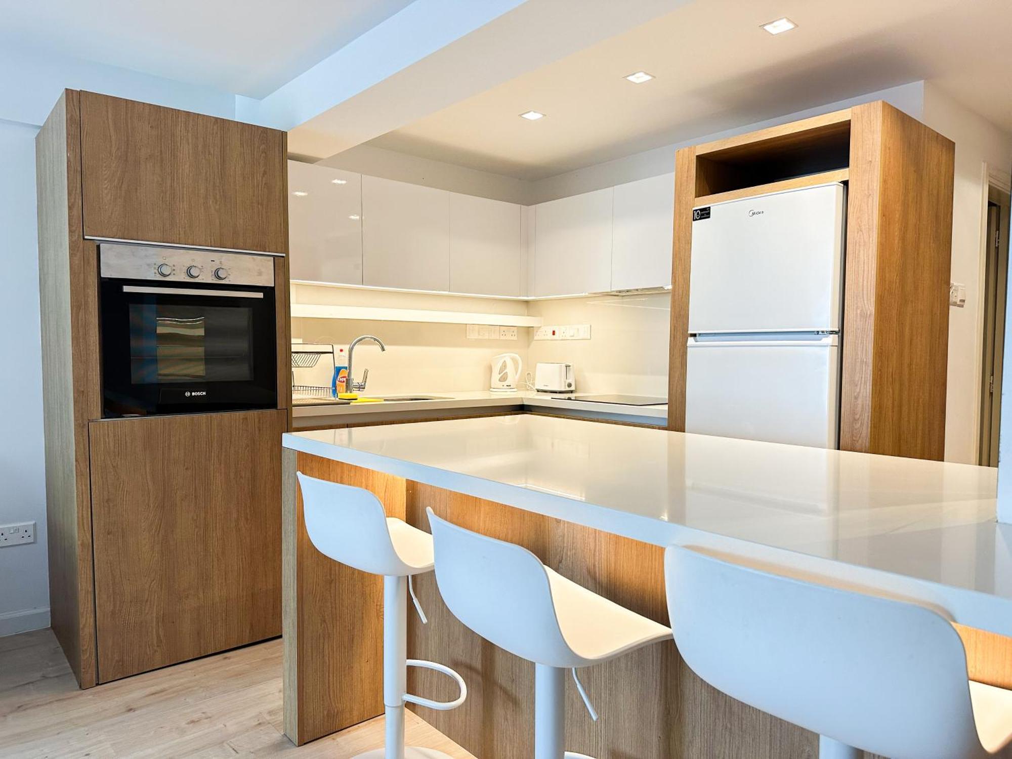 Sherpa Apartments Ajía Nápa Kültér fotó
